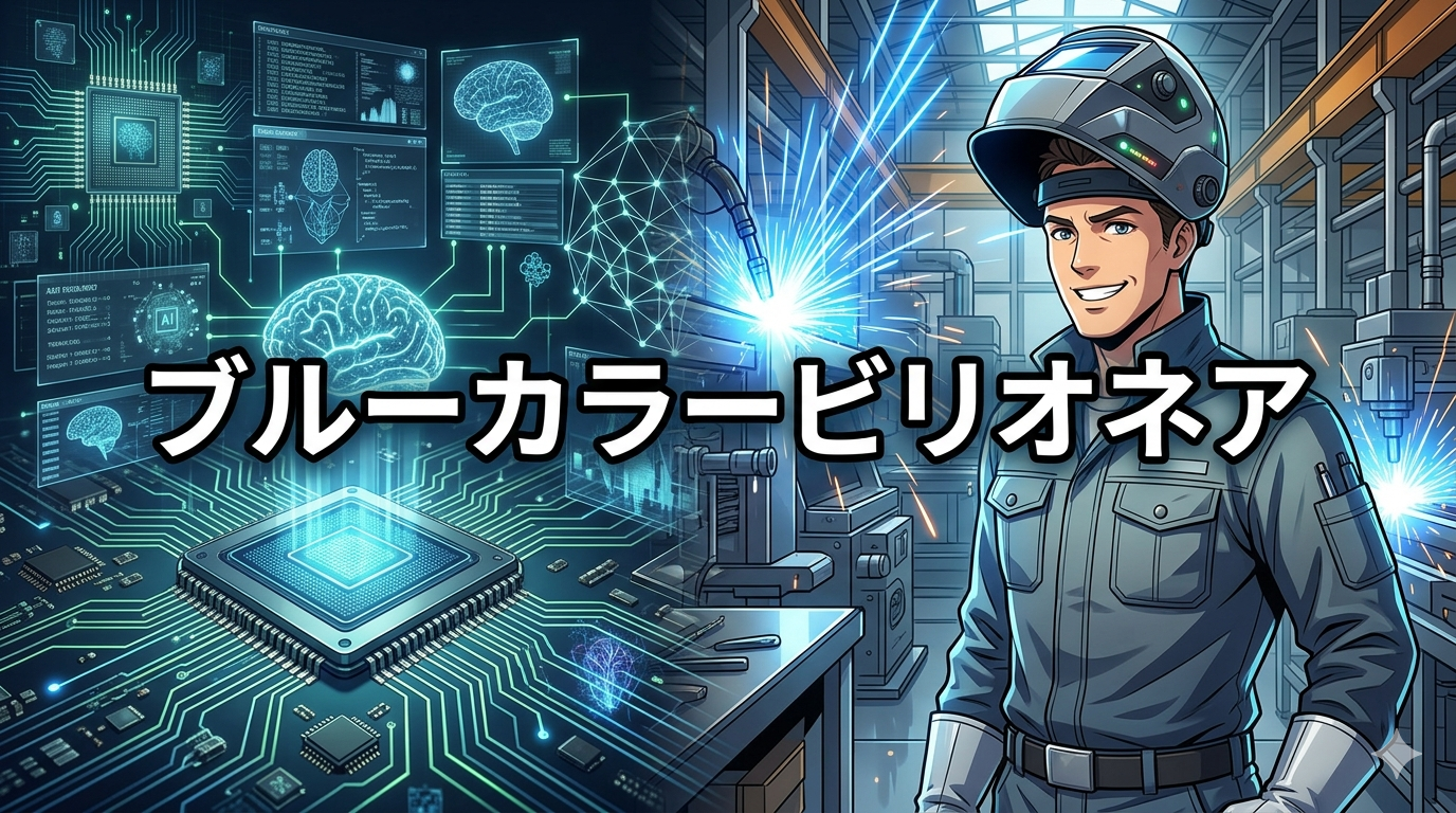 【AI時代の勝ち組】溶接工の独立は「ブルーカラービリオネア」への近道か？一人親方の年収と10年後の職人争奪戦のリアル